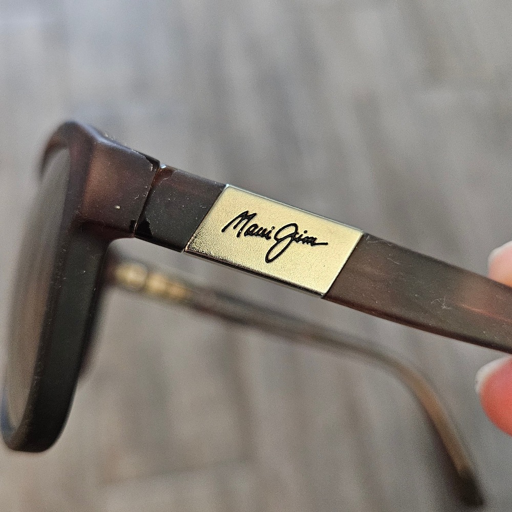 Maui Jim Wakea MJ 745-10MR Matte Tortoise Sunglasses Made in Italy with Case‎ - Picture 5 of 14